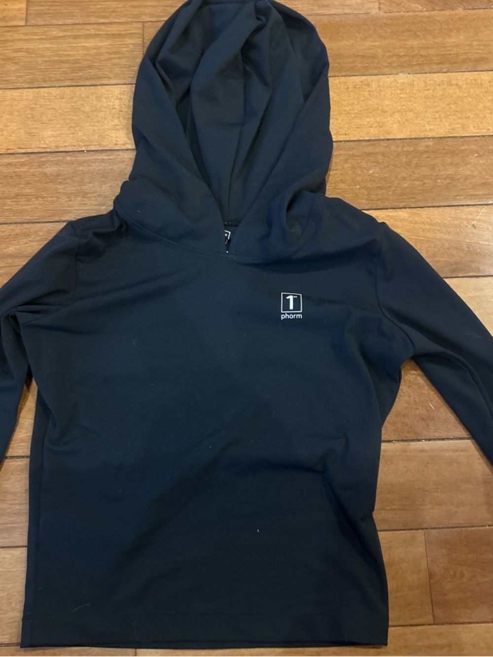 1st Phorm Women’s Black Hoodie Pullover